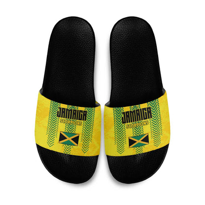 Jamaica Cricket Scorpions Slide Sandals Go Champions