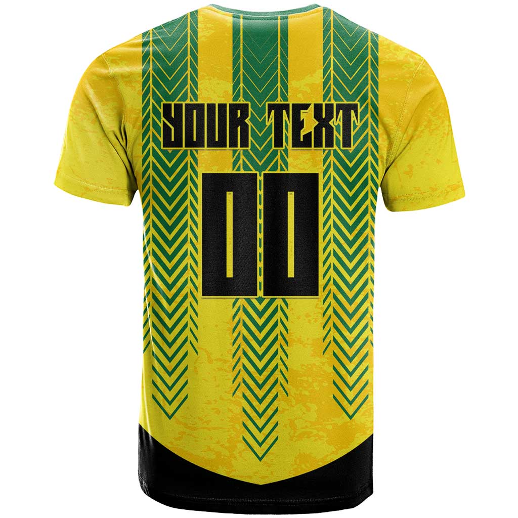 Custom Jamaica Cricket Scorpions T shirt Go Champions