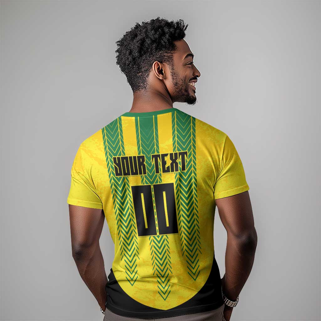 Custom Jamaica Cricket Scorpions T shirt Go Champions