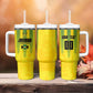 Custom Jamaica Cricket Scorpions Tumbler With Handle Go Champions