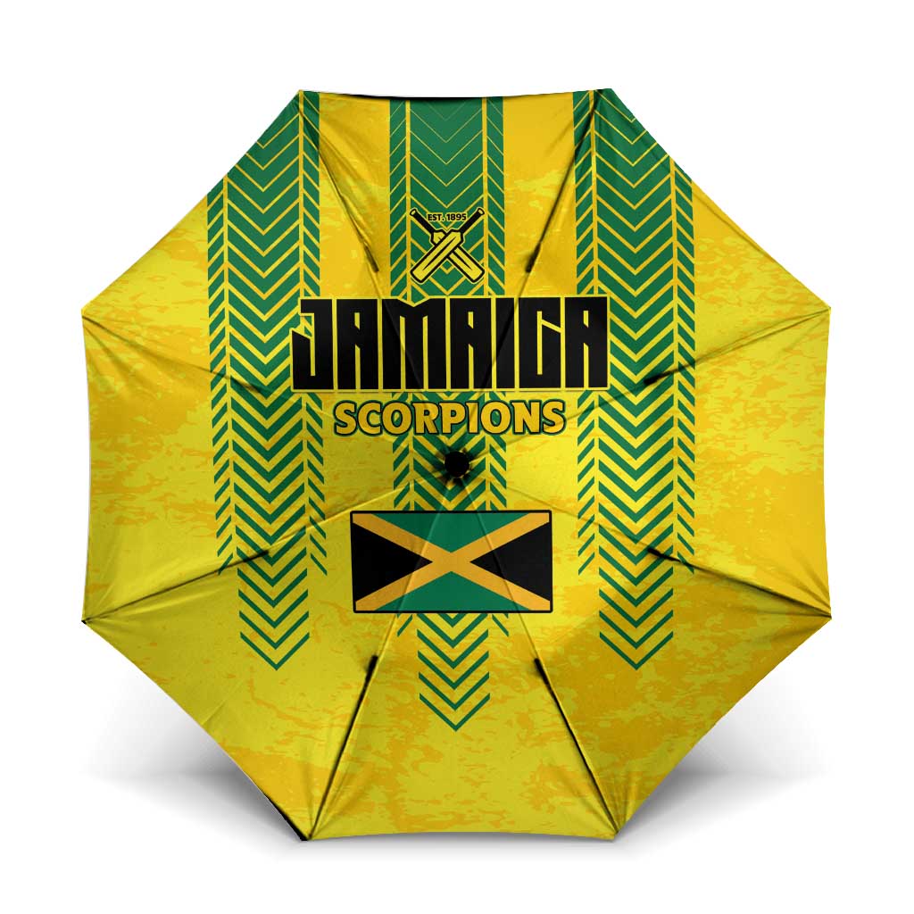 Jamaica Cricket Scorpions Umbrella Go Champions
