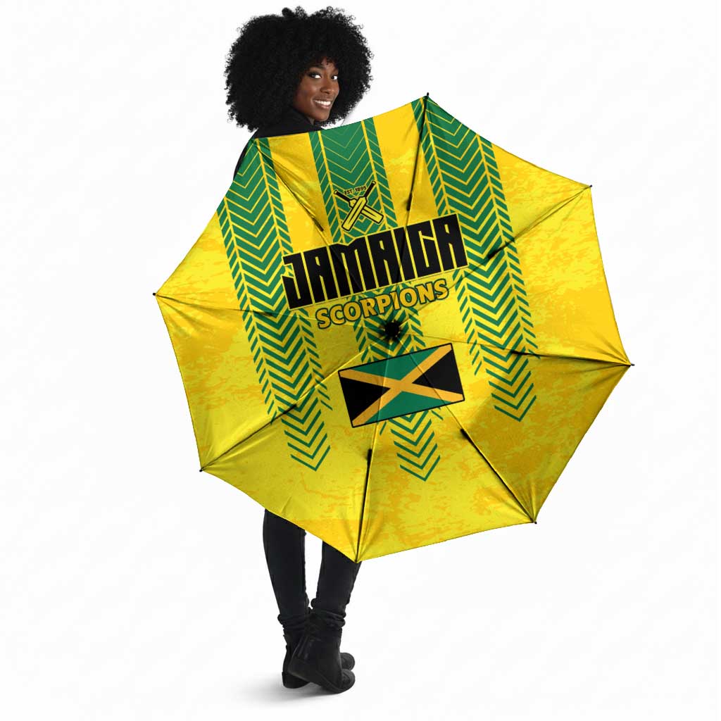 Jamaica Cricket Scorpions Umbrella Go Champions
