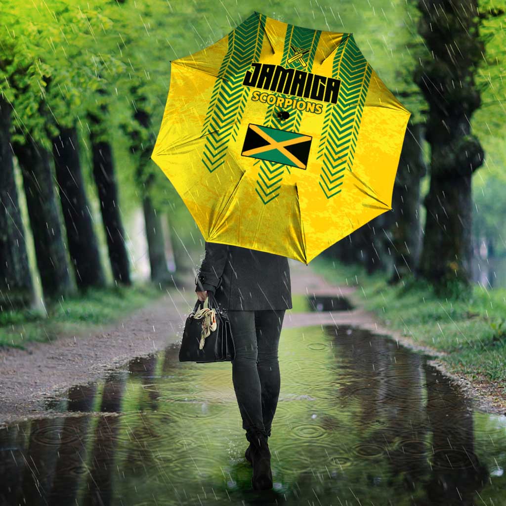 Jamaica Cricket Scorpions Umbrella Go Champions