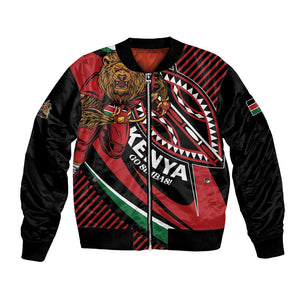 Custom Kenya Rugby Bomber Jacket Simbas Elevate Your Game