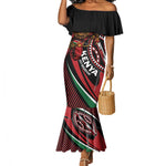 Custom Kenya Rugby Mermaid Dress Simbas Elevate Your Game