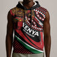 Custom Kenya Rugby Sleeveless Hoodie Simbas Elevate Your Game - African Pride