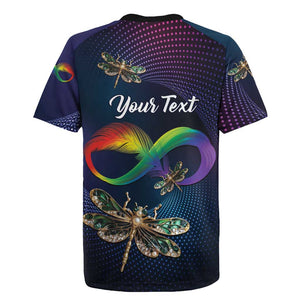 Personalized As Long As I Breathe You'll Be Remembered Rugby Jersey Luxury Dragonfly - Feather Infinity