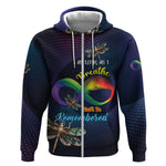 Personalized As Long As I Breathe You'll Be Remembered Zip Hoodie Luxury Dragonfly - Feather Infinity