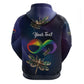 Personalized As Long As I Breathe You'll Be Remembered Zip Hoodie Luxury Dragonfly - Feather Infinity