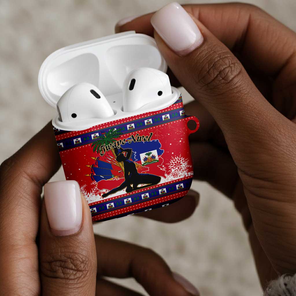 Ayiti Jwaye Nwel AirPods Case Haiti Merry Christmas