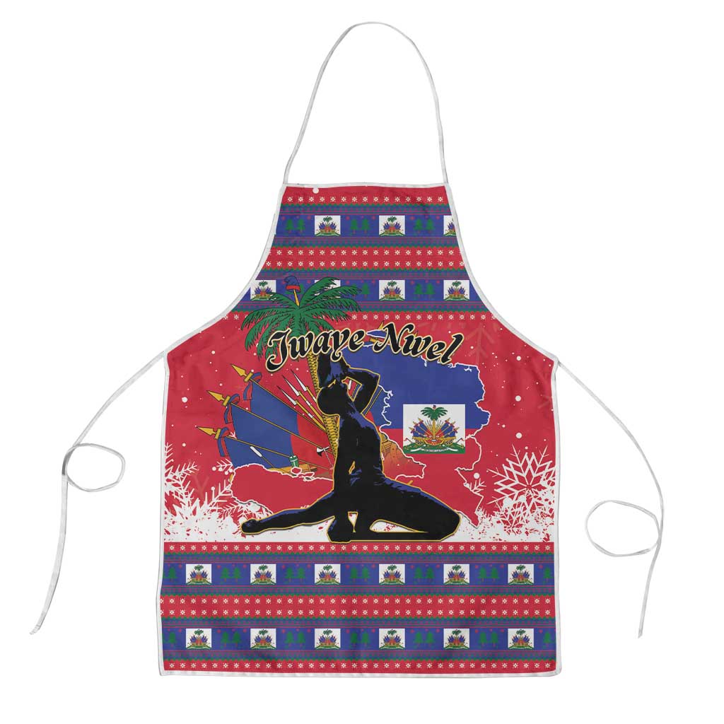 Ayiti Jwaye Nwel Apron Haiti Merry Christmas