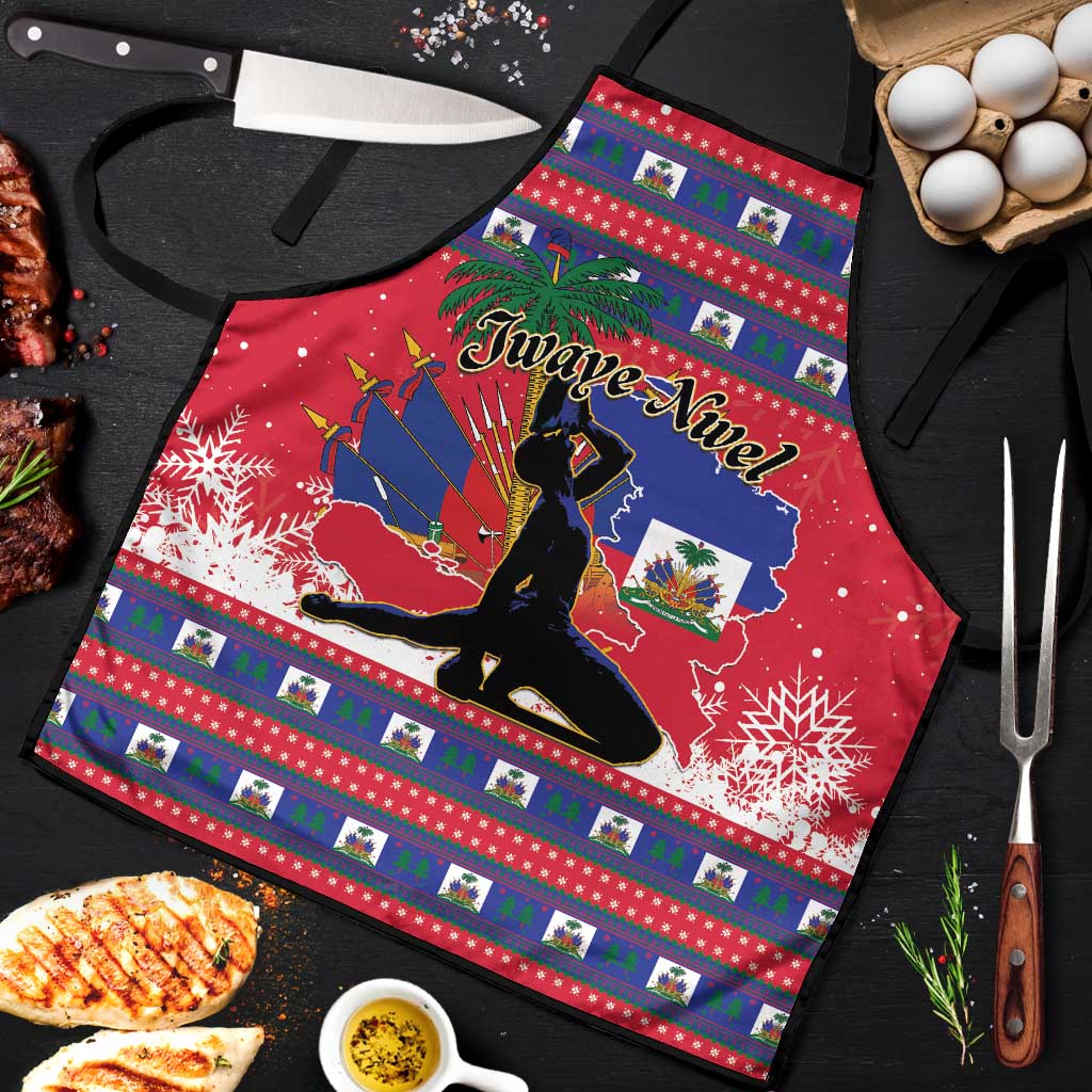 Ayiti Jwaye Nwel Apron Haiti Merry Christmas