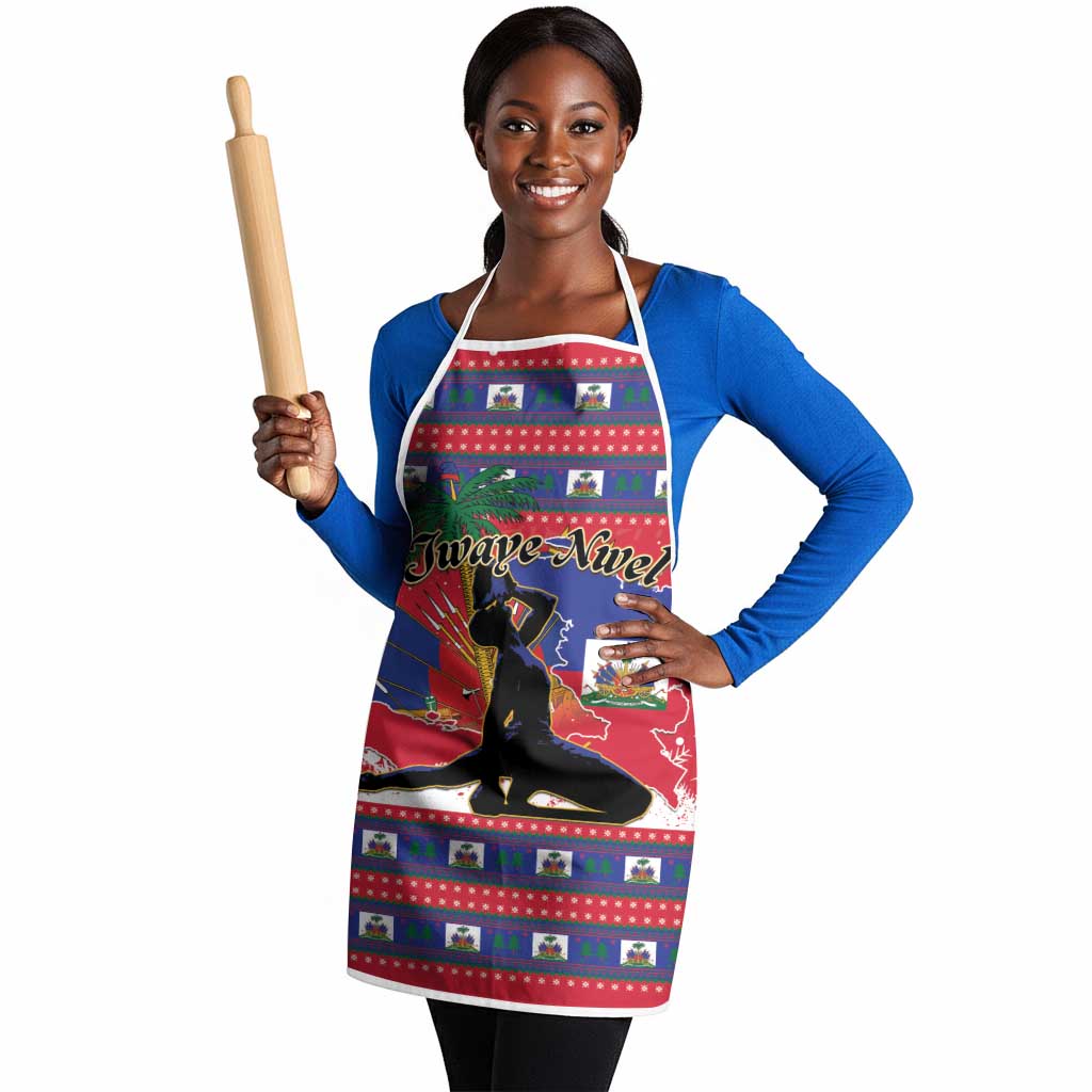 Ayiti Jwaye Nwel Apron Haiti Merry Christmas