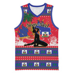 Personalized Ayiti Jwaye Nwel Basketball Jersey Haiti Merry Christmas - African Pride