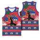 Personalized Ayiti Jwaye Nwel Basketball Jersey Haiti Merry Christmas - African Pride