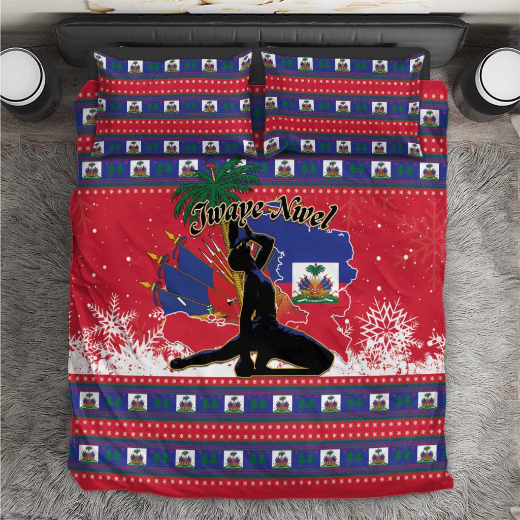 Ayiti Jwaye Nwel Bedding Set Haiti Merry Christmas - African Pride