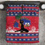 Ayiti Jwaye Nwel Bedding Set Haiti Merry Christmas - African Pride