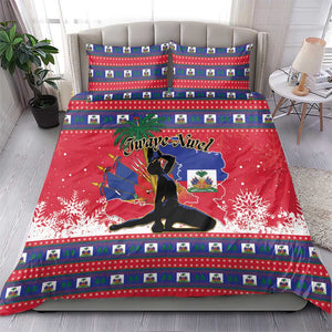 Ayiti Jwaye Nwel Bedding Set Haiti Merry Christmas - African Pride