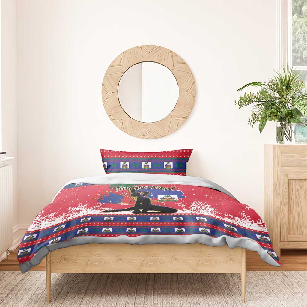 Ayiti Jwaye Nwel Bedding Set Haiti Merry Christmas - African Pride