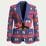 Personalized Ayiti Jwaye Nwel Blazer Haiti Merry Christmas