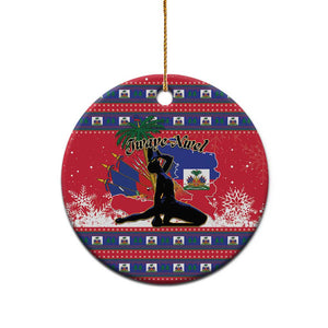 Ayiti Jwaye Nwel Ceramic Ornament Haiti Merry Christmas - African Pride