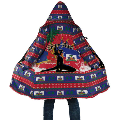 Personalized Ayiti Jwaye Nwel Cloak Haiti Merry Christmas
