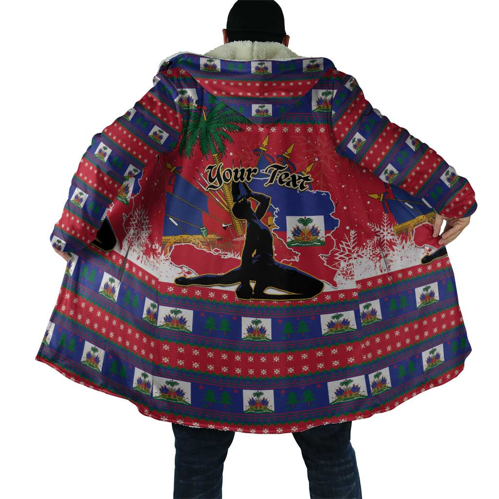 Personalized Ayiti Jwaye Nwel Cloak Haiti Merry Christmas