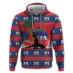 Personalized Ayiti Jwaye Nwel Hoodie Haiti Merry Christmas - African Pride