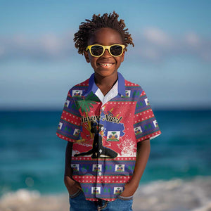 Personalized Ayiti Jwaye Nwel Kid Hawaiian Shirt Haiti Merry Christmas LT01
