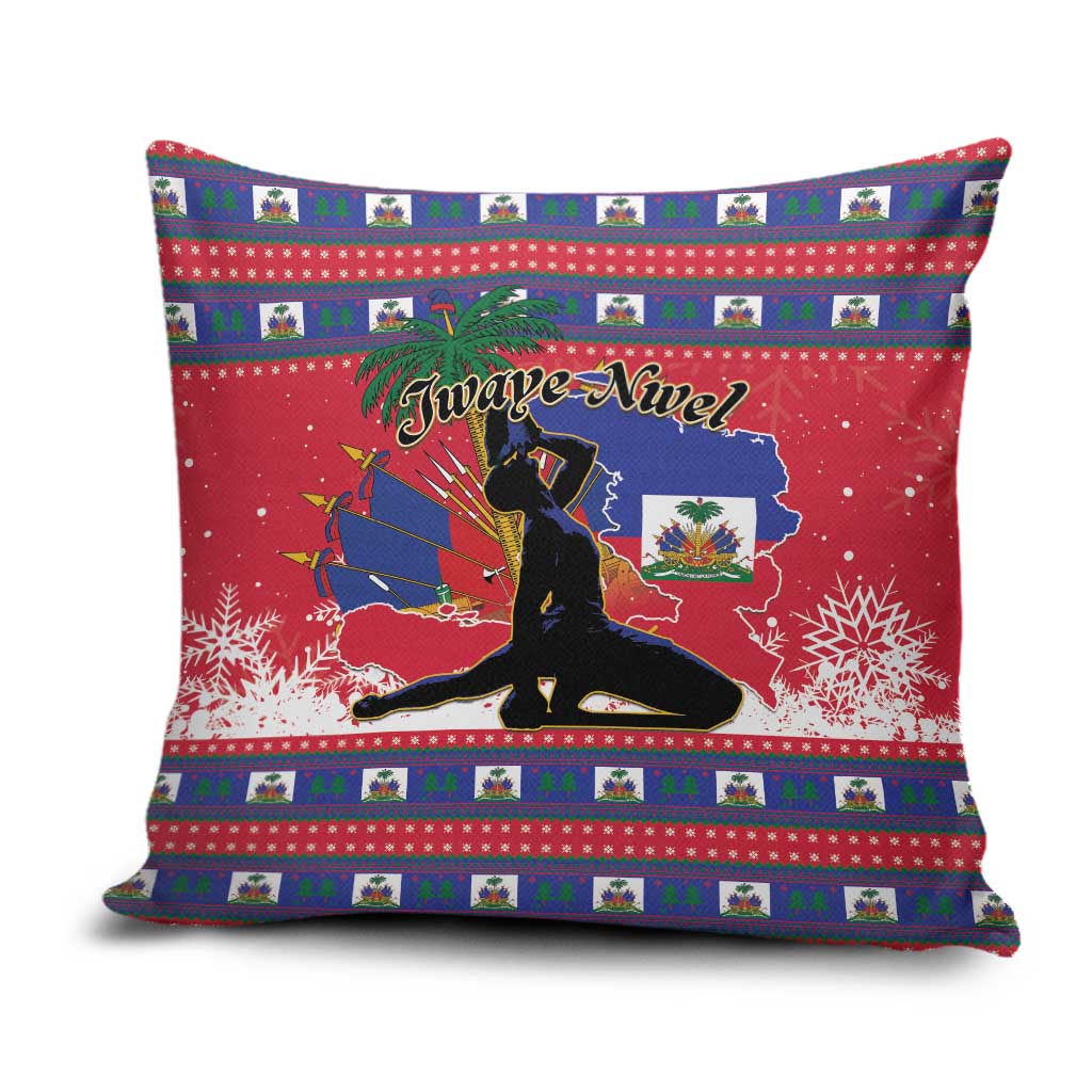 Ayiti Jwaye Nwel Pillow Cover Haiti Merry Christmas