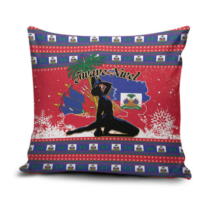 Ayiti Jwaye Nwel Pillow Cover Haiti Merry Christmas