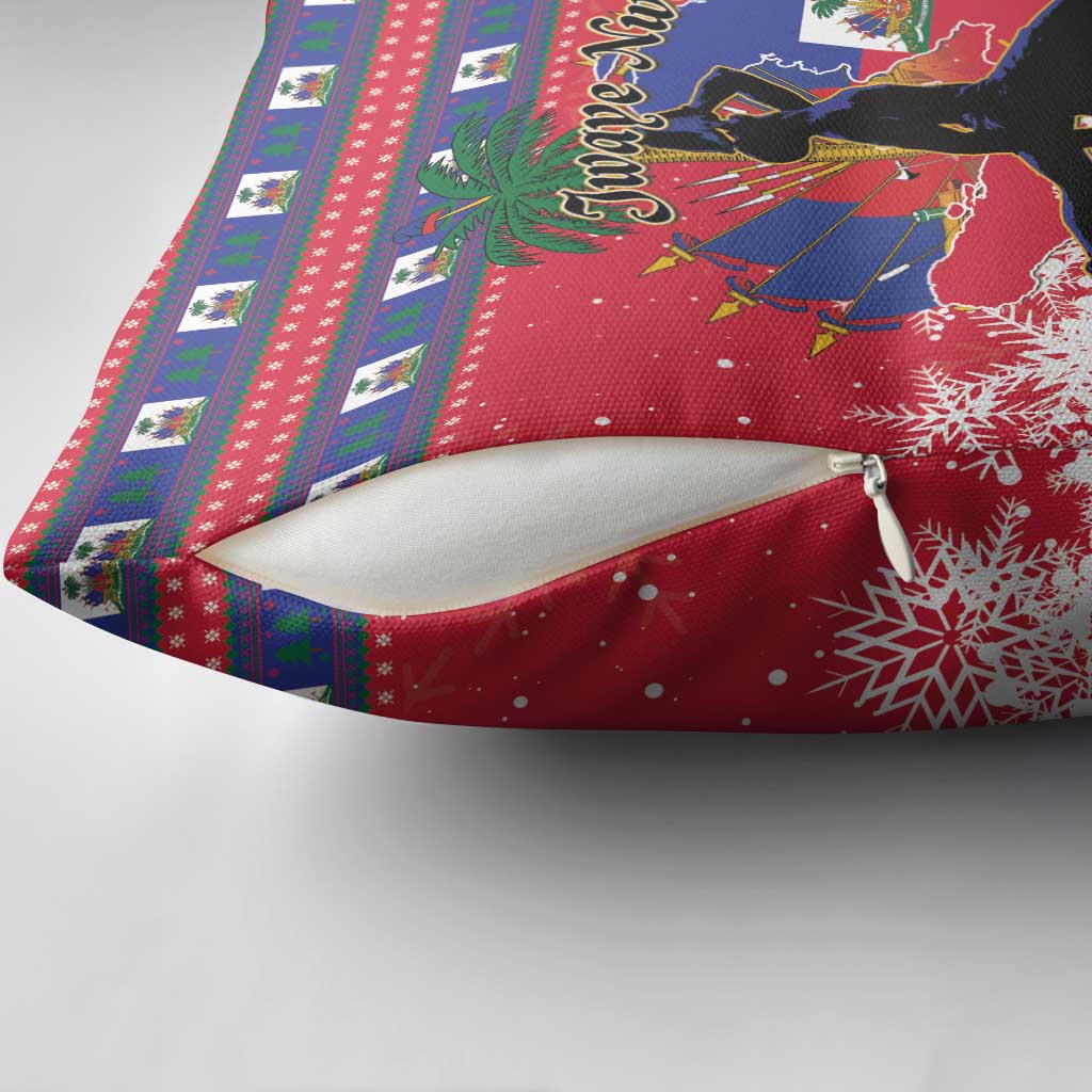 Ayiti Jwaye Nwel Pillow Cover Haiti Merry Christmas