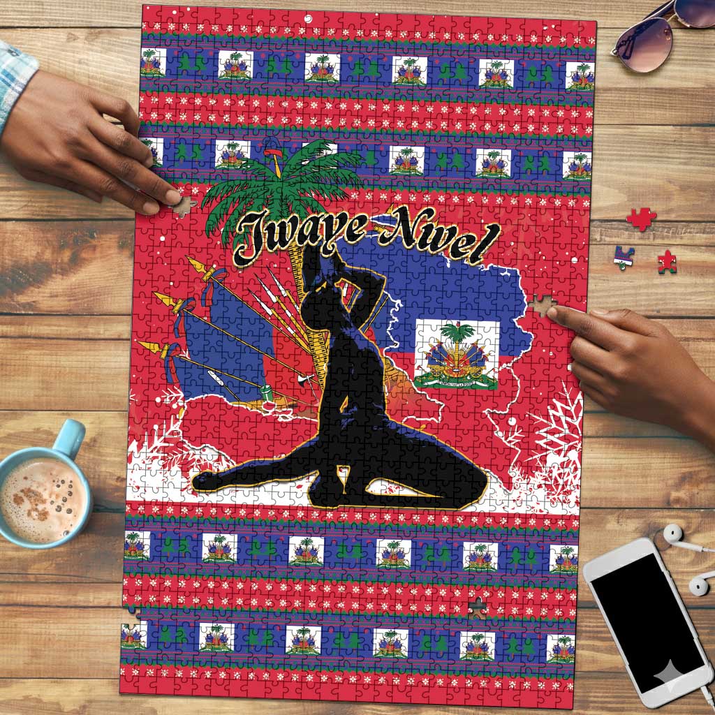 Ayiti Jwaye Nwel Puzzle Haiti Merry Christmas
