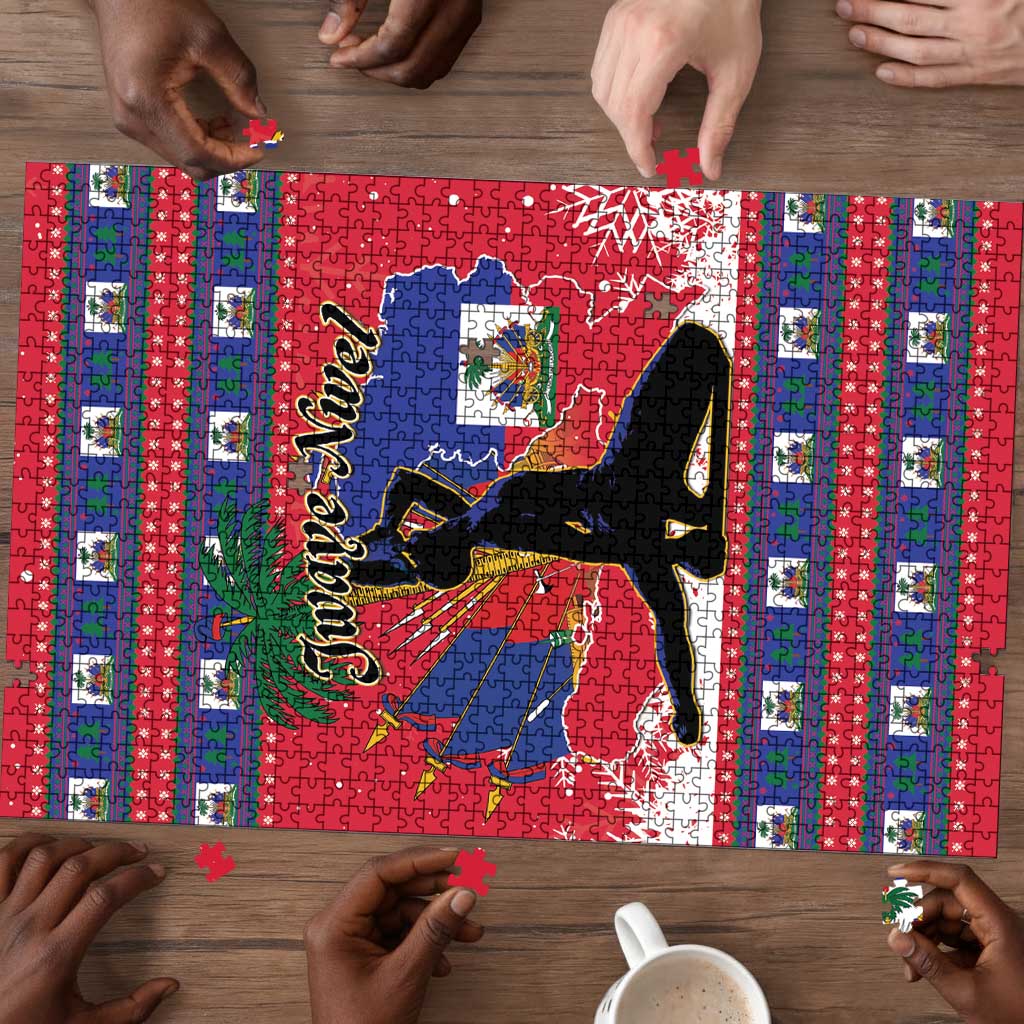 Ayiti Jwaye Nwel Puzzle Haiti Merry Christmas