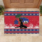 Ayiti Jwaye Nwel Rubber Doormat Haiti Merry Christmas - African Pride
