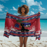 Ayiti Jwaye Nwel Sarong Haiti Merry Christmas - African Pride