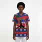 Personalized Ayiti Jwaye Nwel Scrub Top Haiti Merry Christmas - African Pride