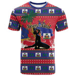 Personalized Ayiti Jwaye Nwel T shirt Haiti Merry Christmas LT01