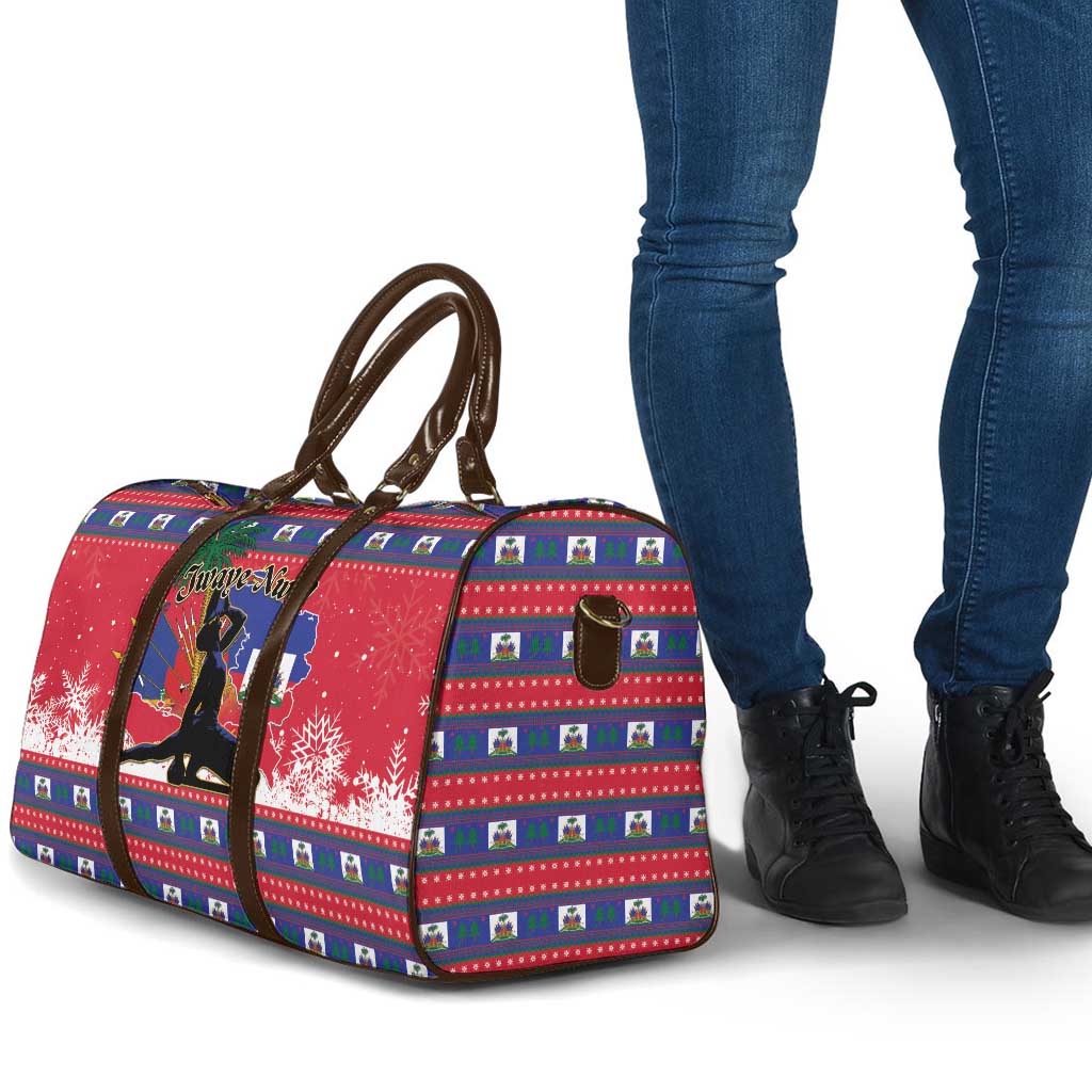 Ayiti Jwaye Nwel Travel Bag Haiti Merry Christmas