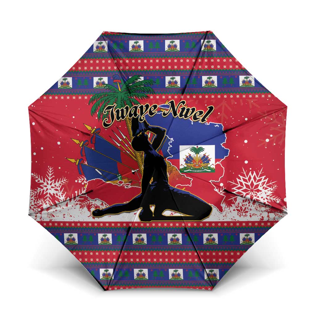 Ayiti Jwaye Nwel Umbrella Haiti Merry Christmas