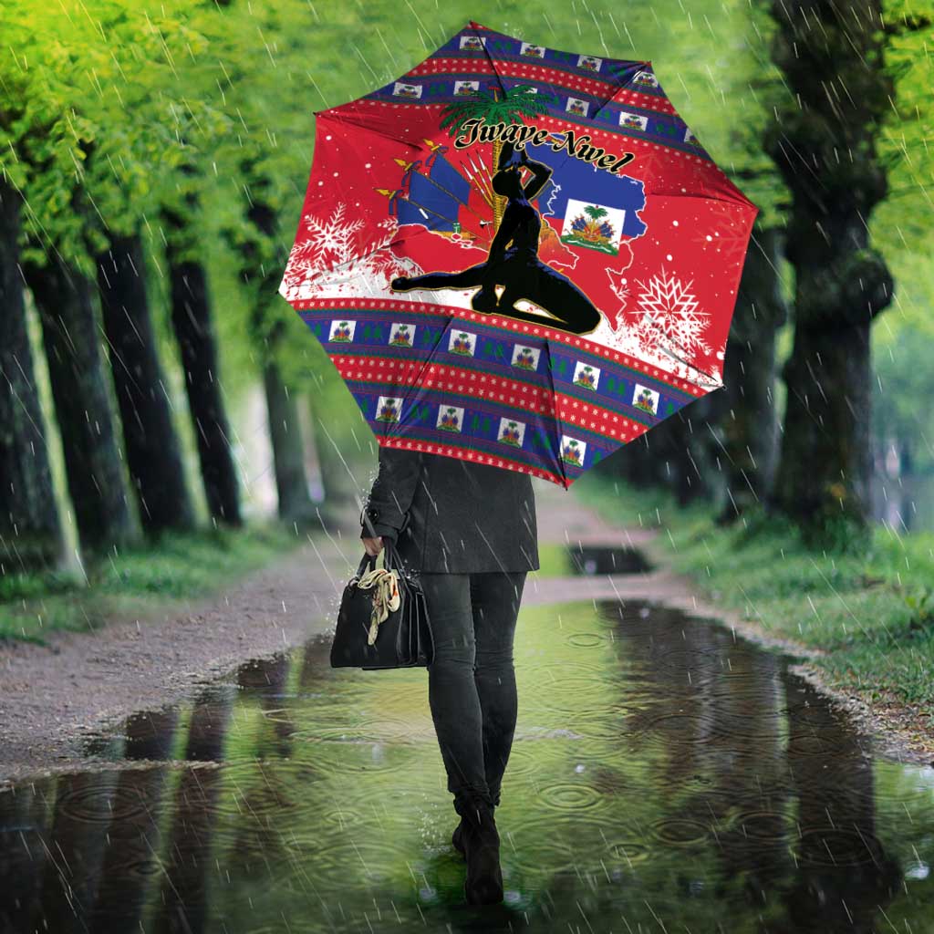 Ayiti Jwaye Nwel Umbrella Haiti Merry Christmas