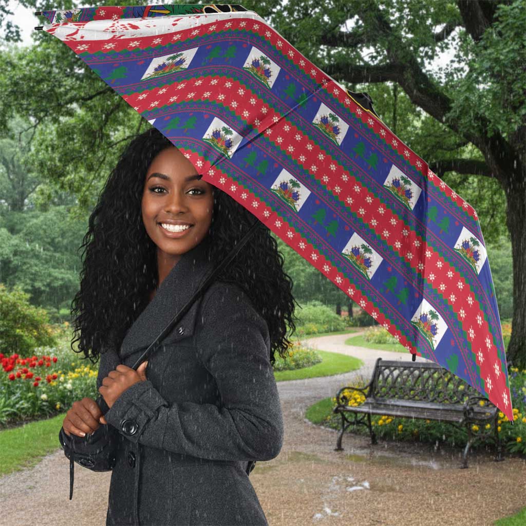 Ayiti Jwaye Nwel Umbrella Haiti Merry Christmas