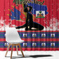Ayiti Jwaye Nwel Window Curtain Haiti Merry Christmas - African Pride