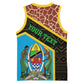 Tanzania Union Day 2024 Basketball Jersey Uhuru na Umoja Giraffe Pattern LT01