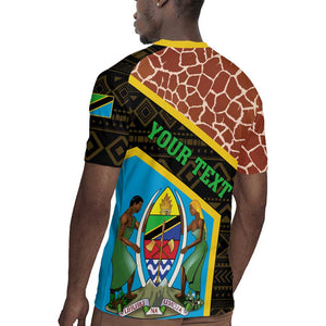 Tanzania Union Day 2024 Rugby Jersey Uhuru na Umoja Giraffe Pattern