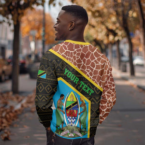 Tanzania Union Day 2024 Sweatshirt Uhuru na Umoja Giraffe Pattern