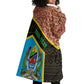 Tanzania Union Day 2024 Wearable Blanket Hoodie Uhuru na Umoja Giraffe Pattern
