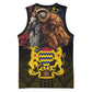 Chad Independence Day 1960 Basketball Jersey Tchad Goat and Lion African Pattern LT01