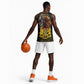 Chad Independence Day 1960 Basketball Jersey Tchad Goat and Lion African Pattern LT01