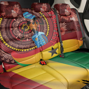 Panafest Back Car Seat Cover Ghana Tropical African Pattern